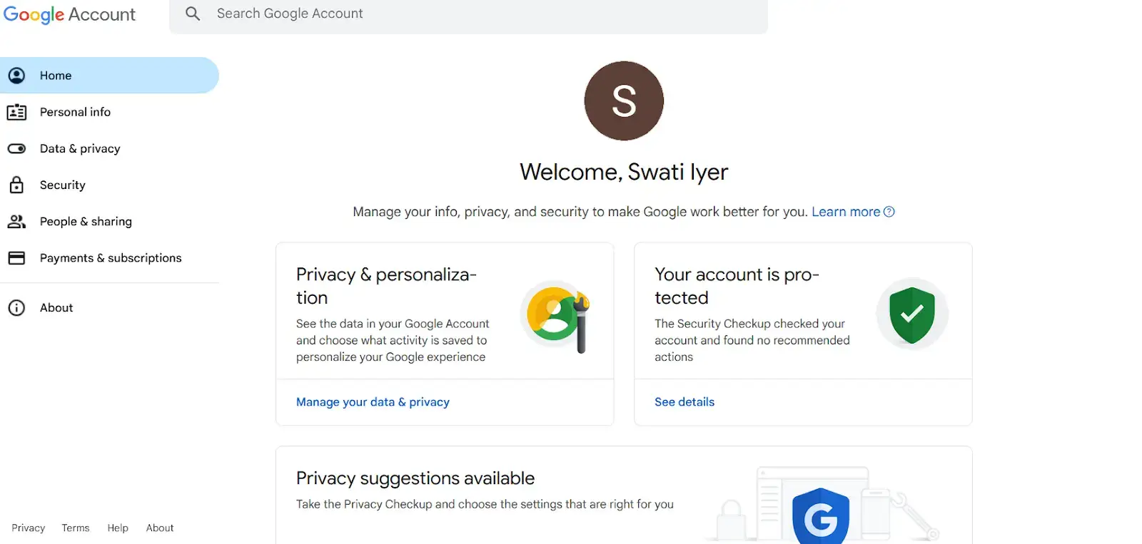 Recover Data from Google Account History - screen