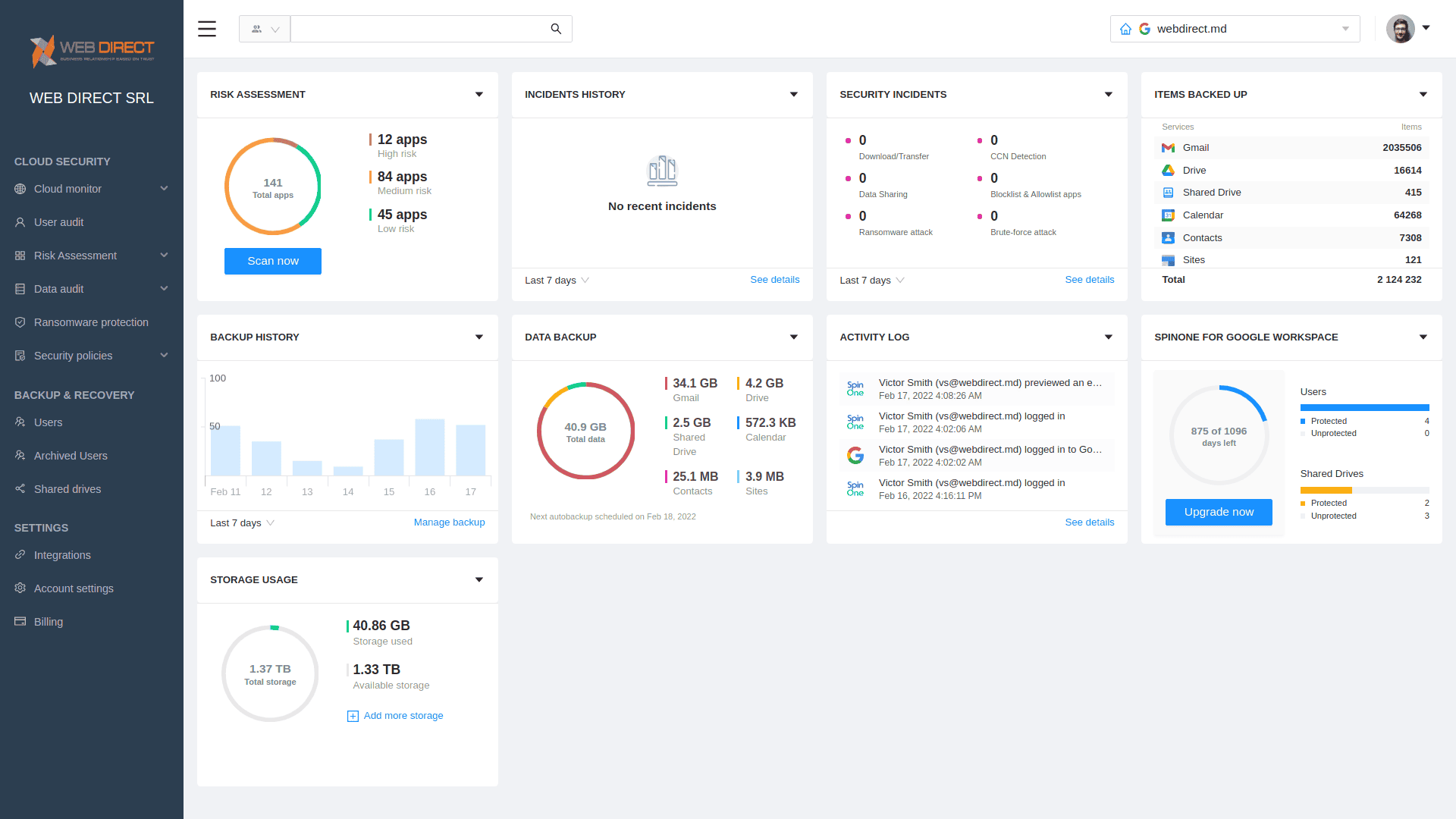 SecOps Management 2023 | Spin.AI SecOps management