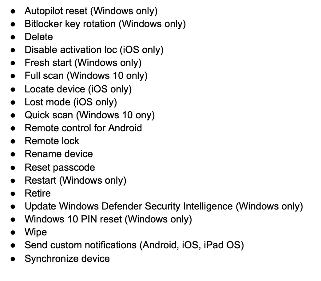 Microsoft Office 365 Mobile Device Management: Intune