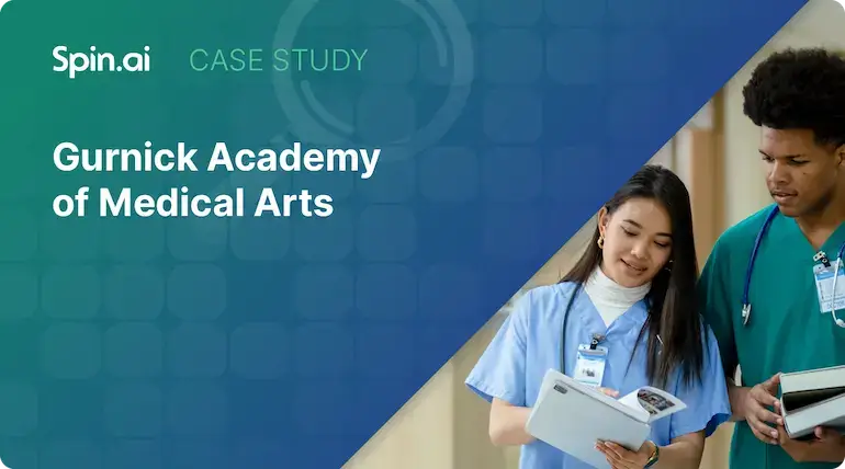 Spin.ai case study with Gurnick Academy of Medical Arts