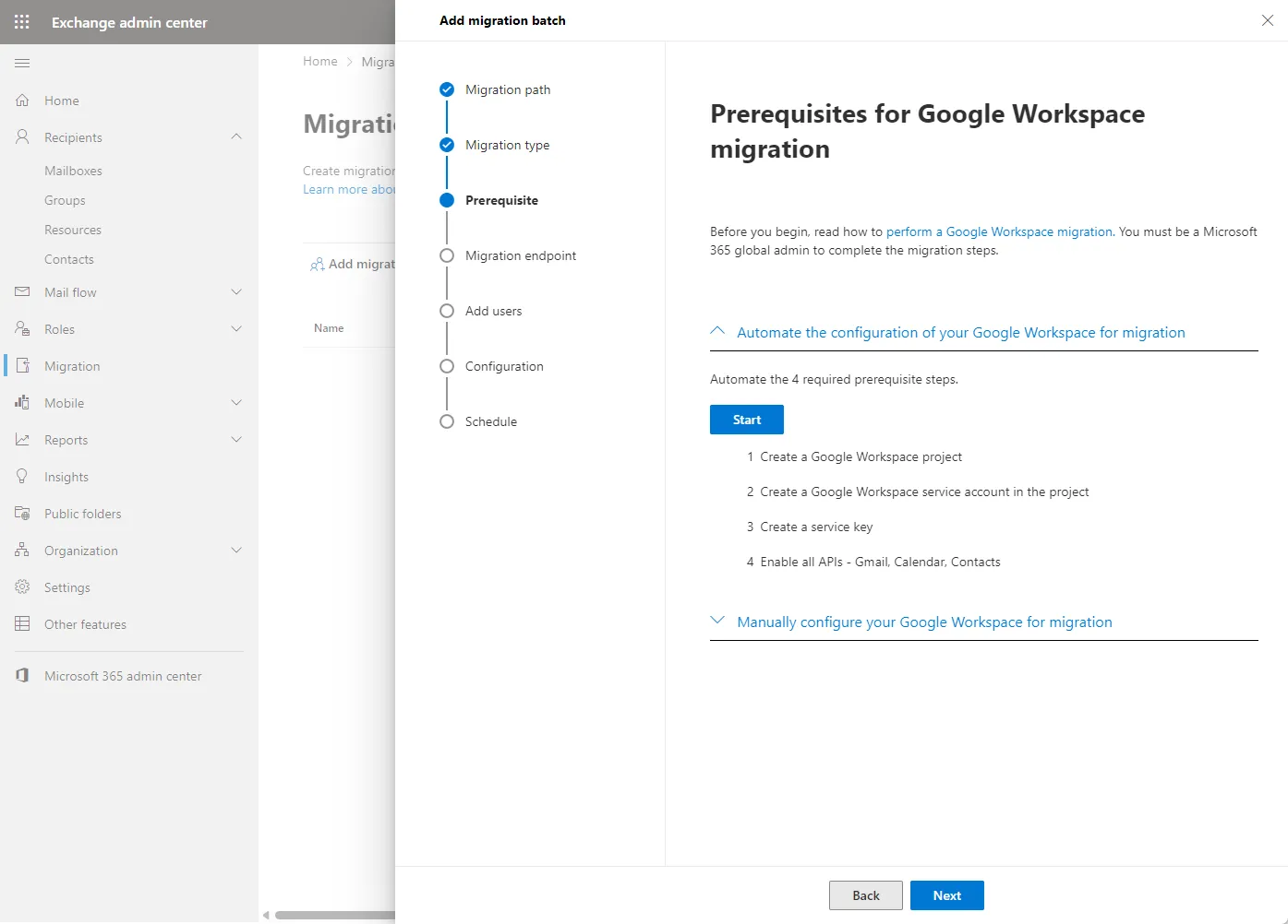 Migrate from Google Workspace™ to Microsoft 365