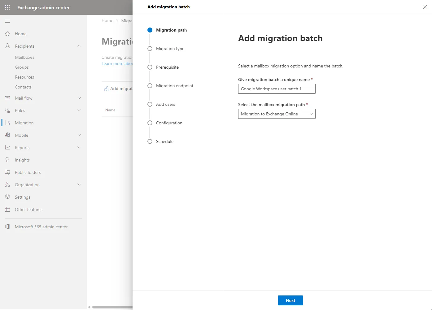 Migrate from Google Workspace™ to Microsoft 365