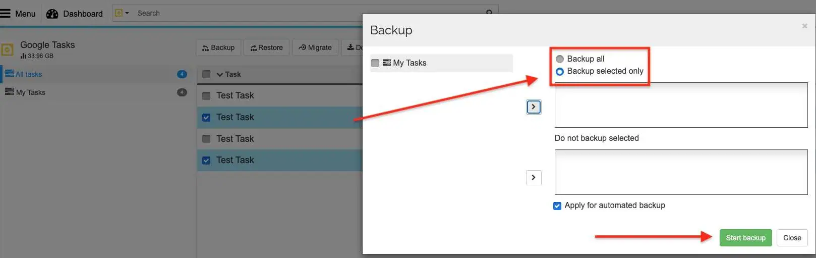 Browser notifications for Google Drive™