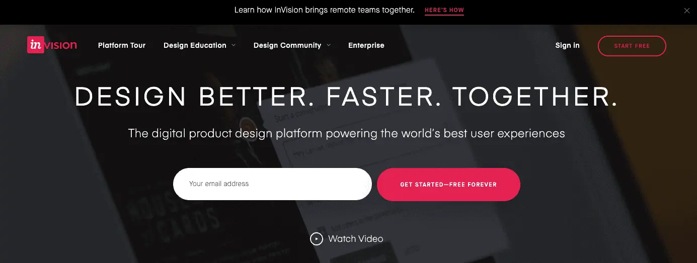 invision | Spin.AI Tools for virtual teams: InVision