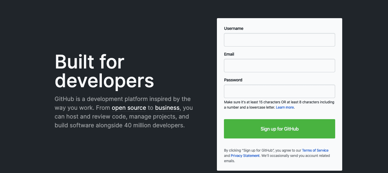 GitHub CCPA Privacy Policy Example | Spin.AI Virtual team software: GitHub