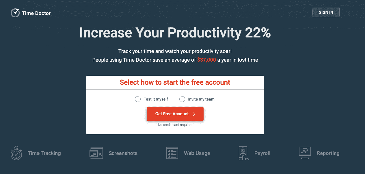 timedoctor | Spin.AI Remote working software: Timedoctor