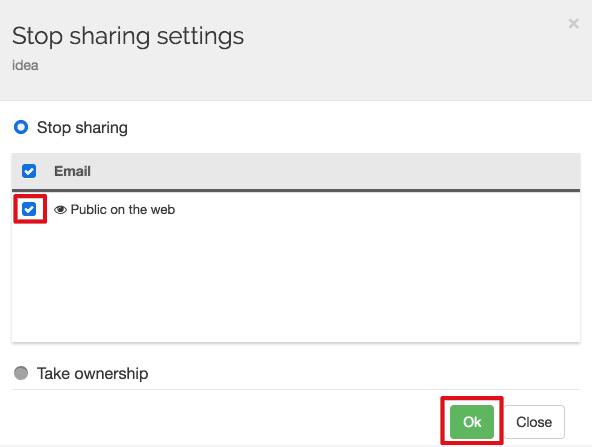 Stop Sharing Settings Securely | Spin.AI Stop sharing settings