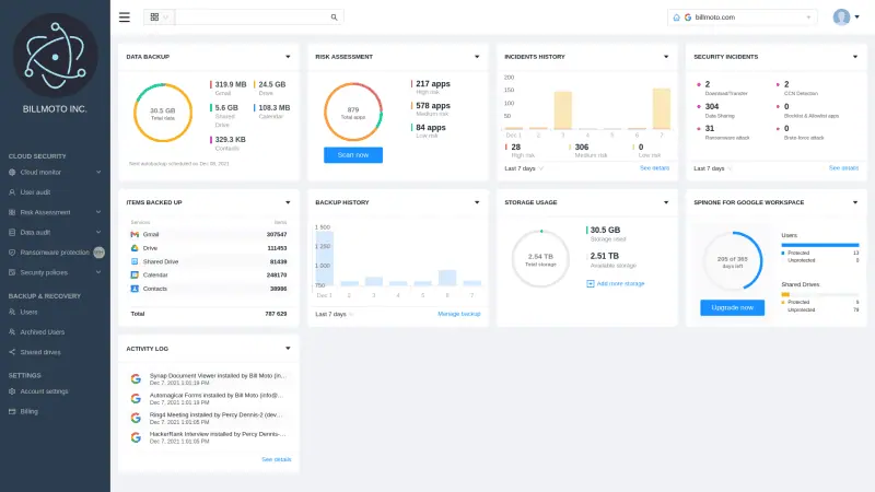 Comparison of Google Workspace CASB solutions for security
