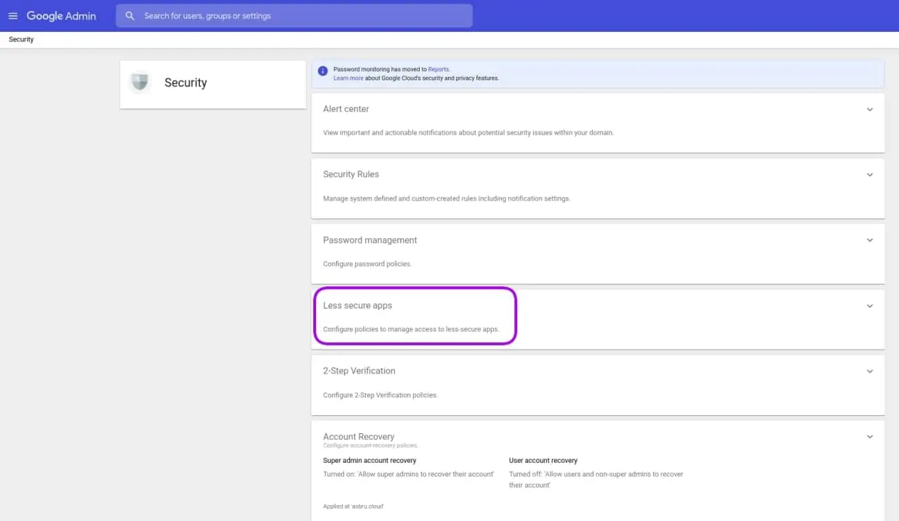 | Spin.AI transfer google account 2