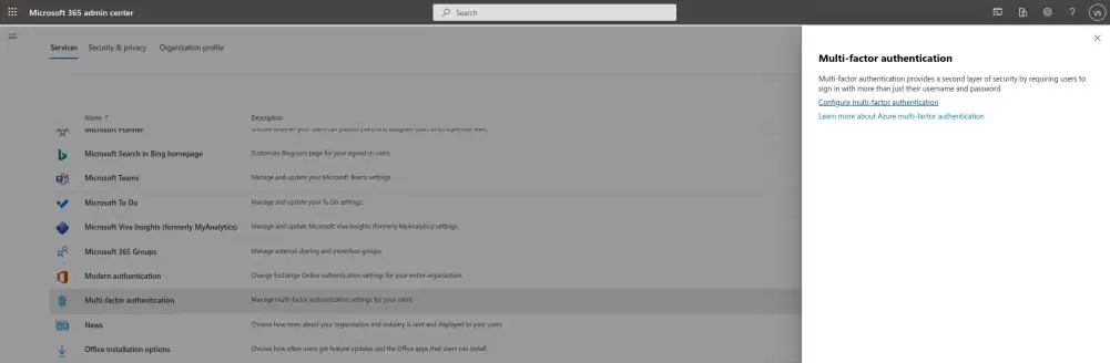 How to Enable Multi Factor Authentication Office 365