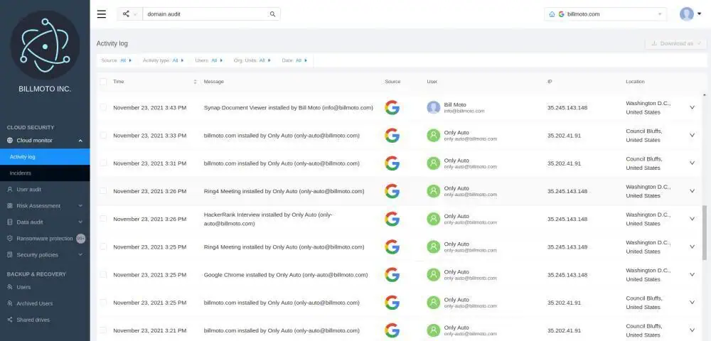 | Spin.AI Insider Threat Software
