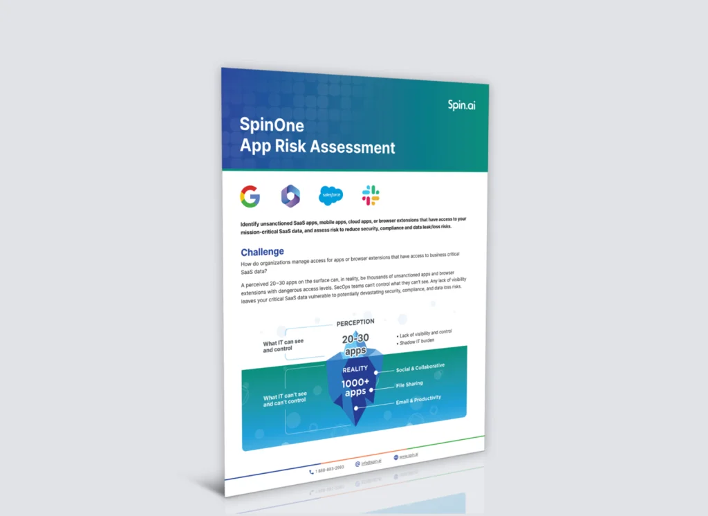 App Risk Assessment Product Brief