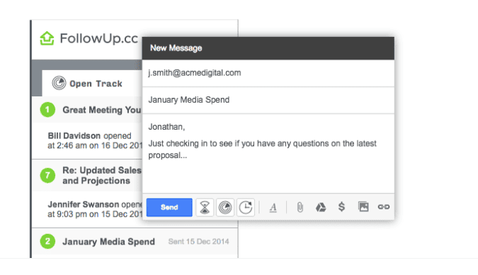 Follow up Gmail™ Plugin
