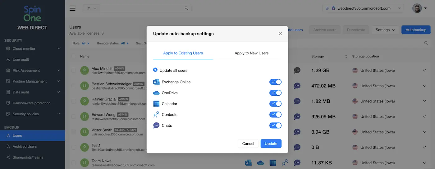 cloud backup provider