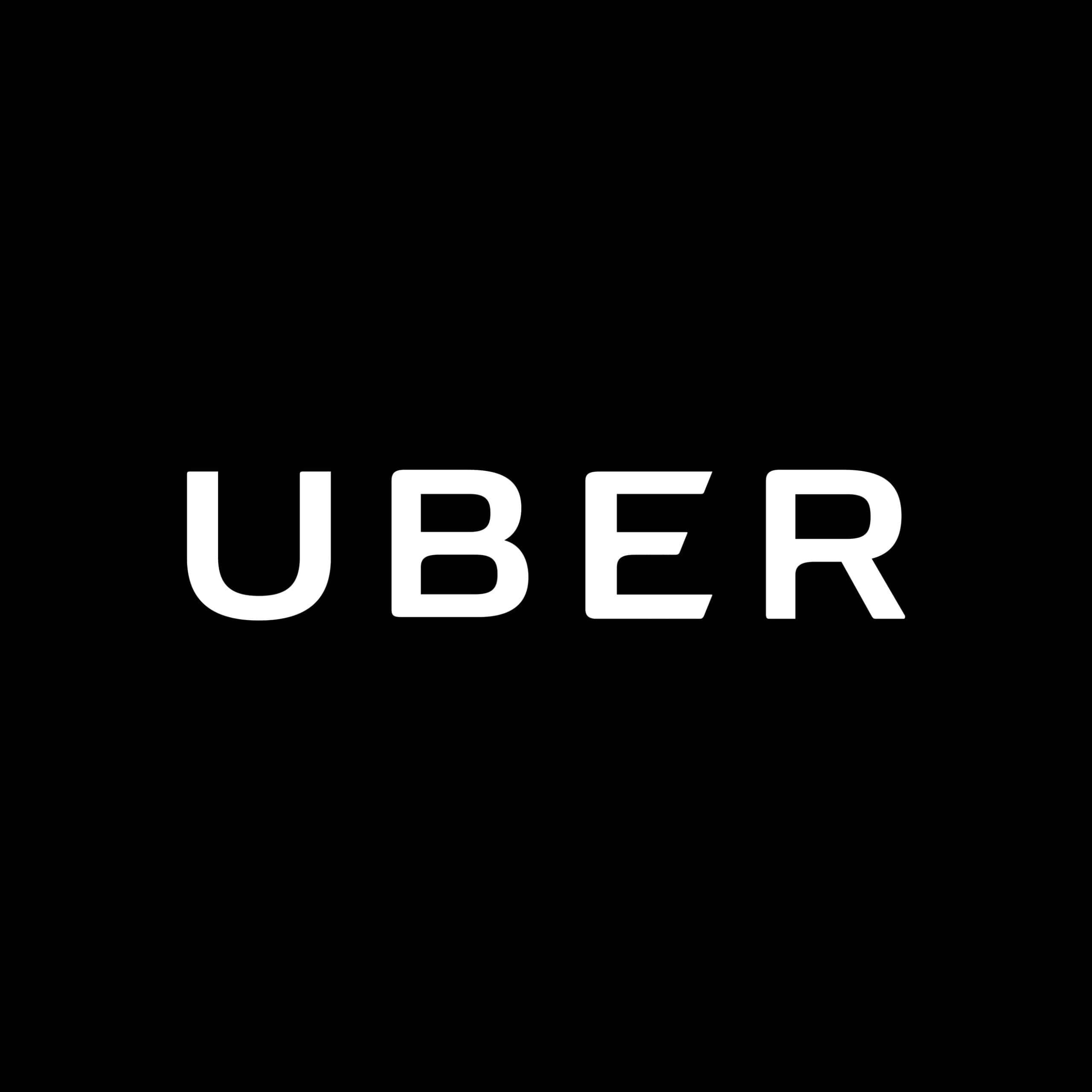 Logo of the Uber mobile application