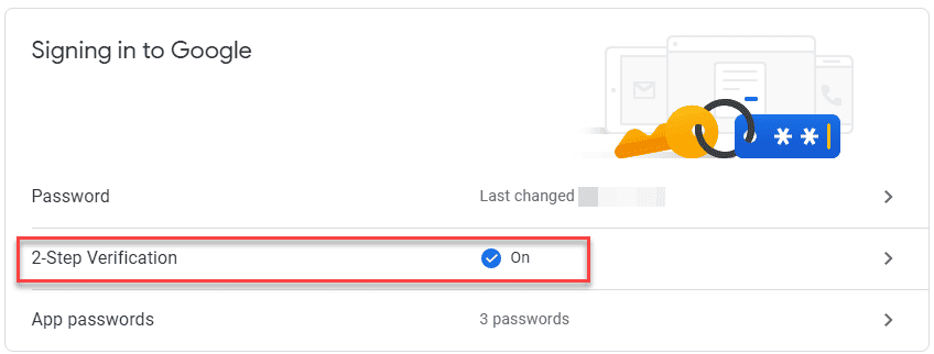 2-step verification for Google Drive™ Security