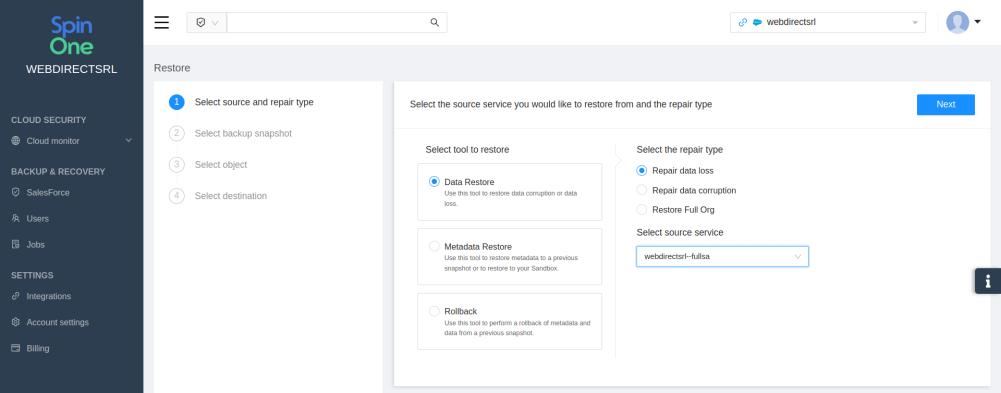backup of salesforce for data retention