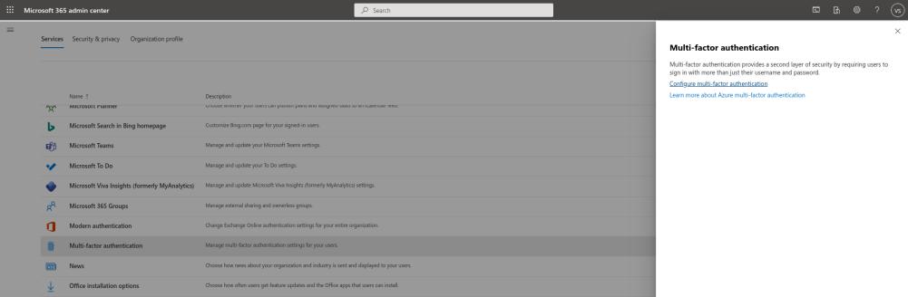 How to Enable Multi Factor Authentication Office 365
