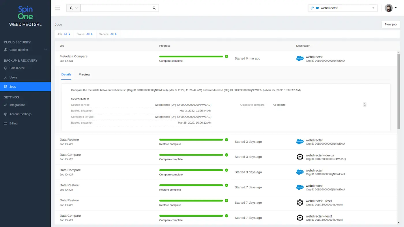 Salesforce Data Recovery