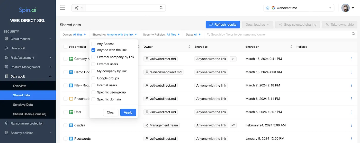 How Spin Helps Reduce IT Costs - Shared Data