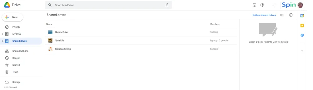 Google Drive™ vs Shared Drive™