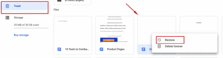  How to Recover Deleted Files From Google Drive™