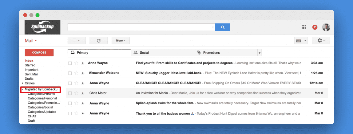 Ways to migrate emails to Google Workspace™ (G Suite)