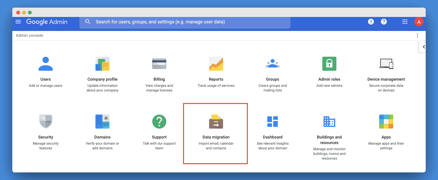 Google Workspace™ (G Suite) migration