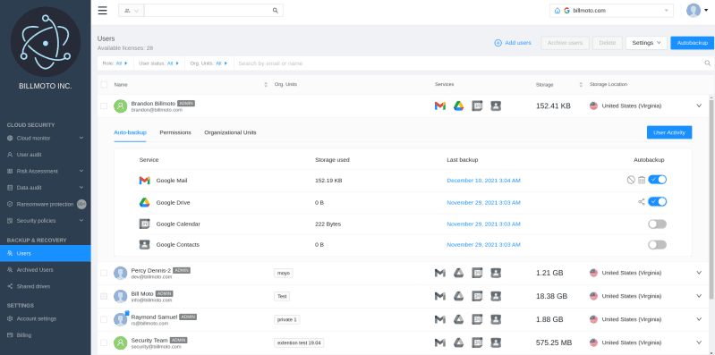 How to backup Gmail™ with SpinOne