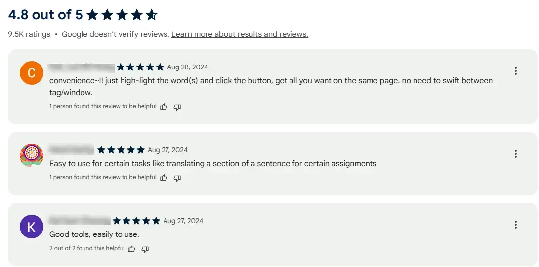 | Spin.AI Browser extension reviews highlighting security risks and behaviors