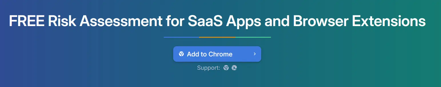 Spin.ai Free Risk Assessment for Apps and Extensions