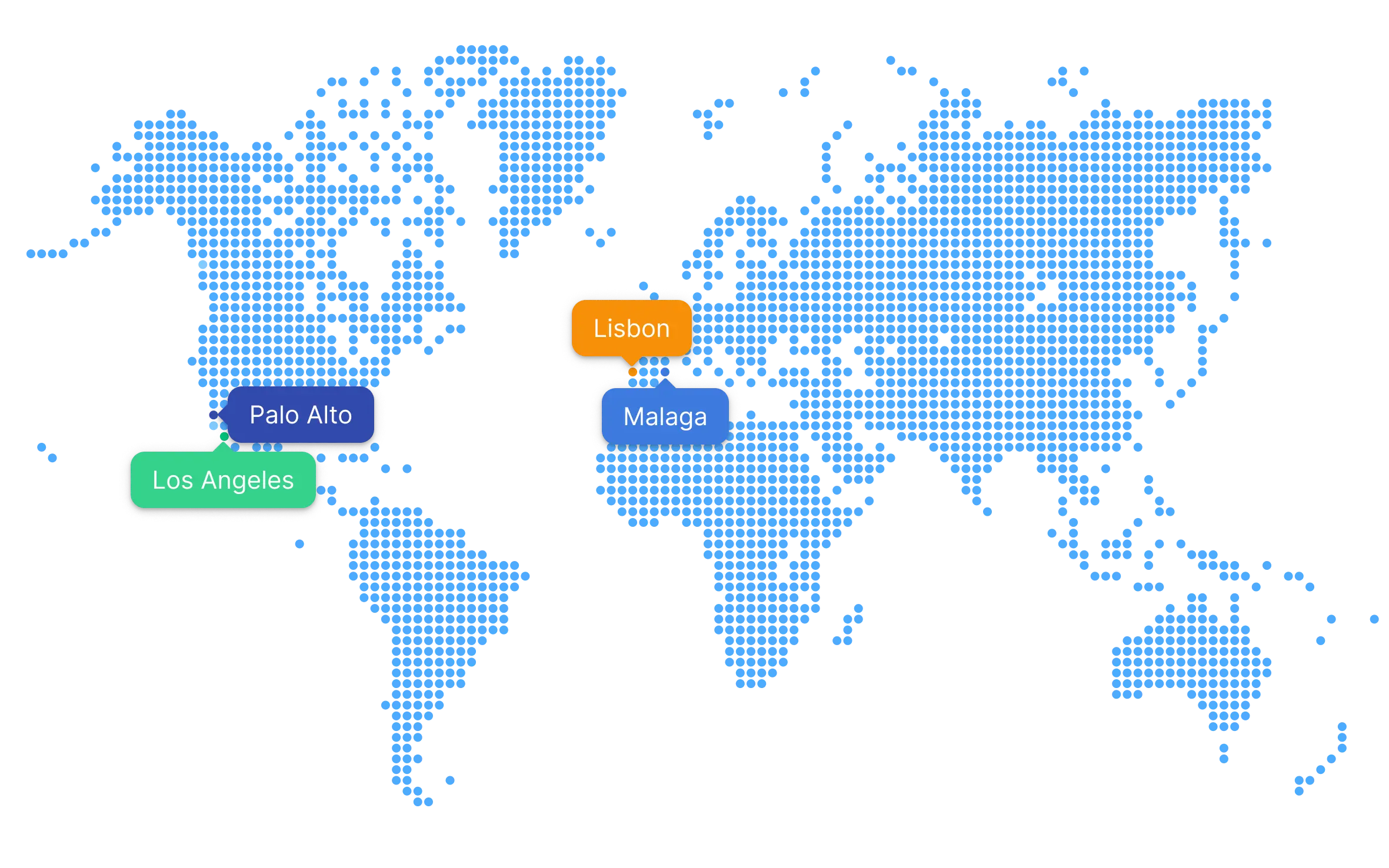 Spin.AI Global Offices Map | Spin.AI Map showing Spin.AI office locations worldwide