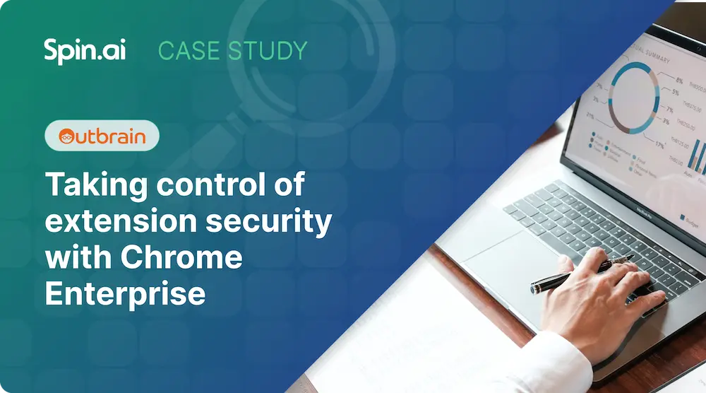 Spin.ai Outbrain Security Case Study