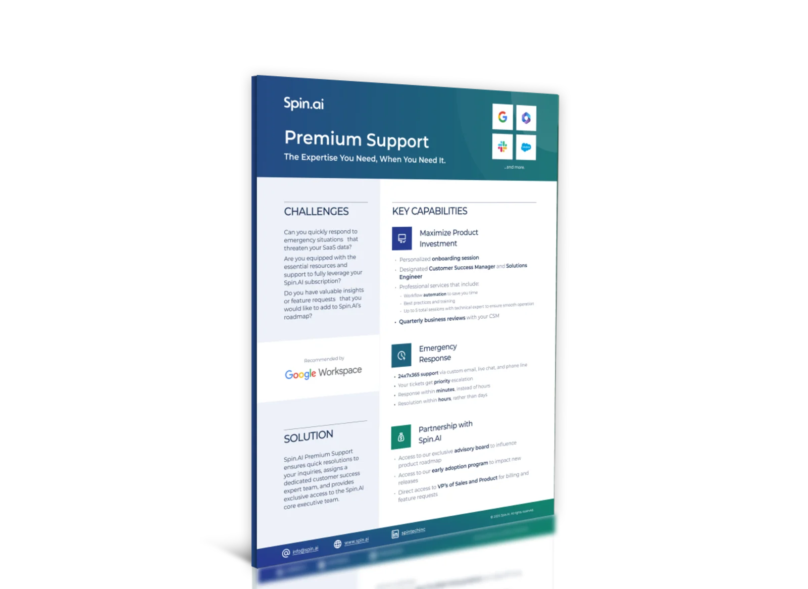 Spin.AI Premium Support
