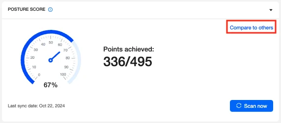 Screenshot of Google Workspace security posture management interface on SpinOne