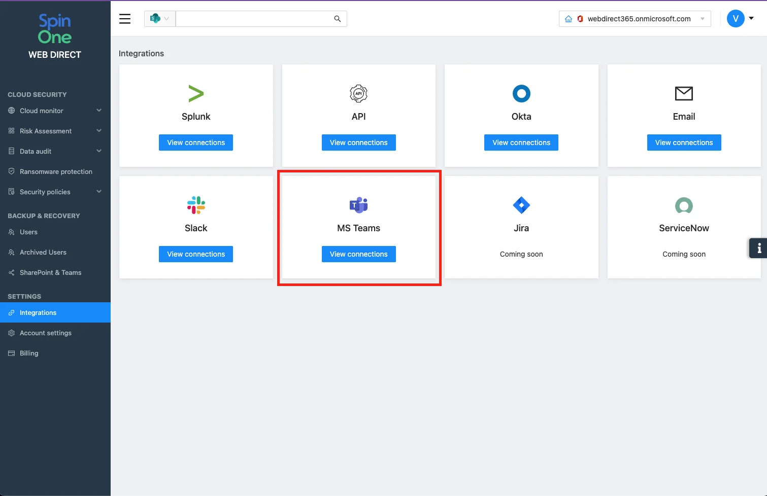 Microsoft Teams main interface screenshot