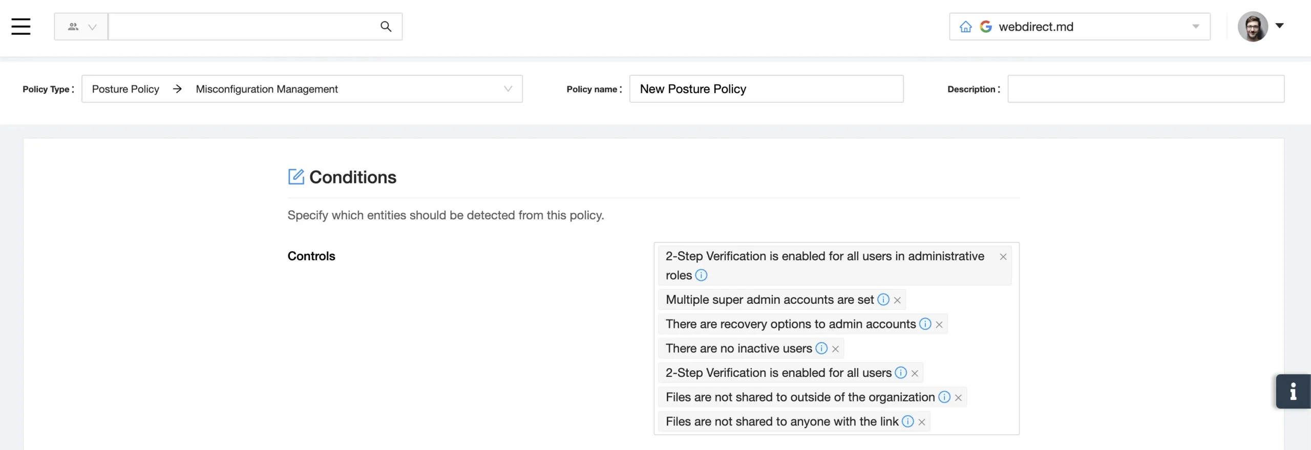 Posture Scope Settings | Spin.AI Posture scope settings in posture management policies