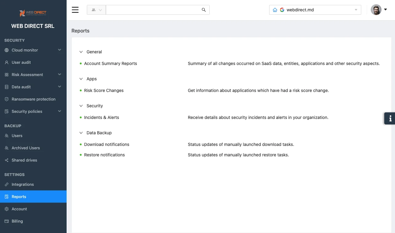 Q1 2023 Reporting Features | Spin.AI Q1 2023 reporting features and analytics overview