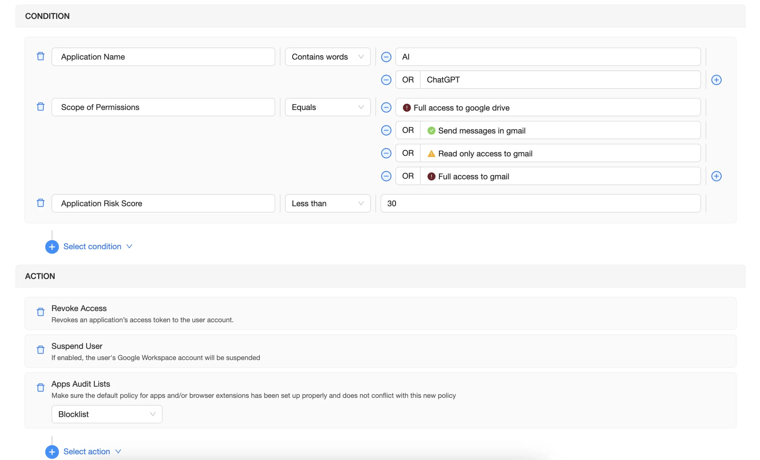 Q1 2024 Policy Example | Spin.AI Q1 2024 policy example for cybersecurity management