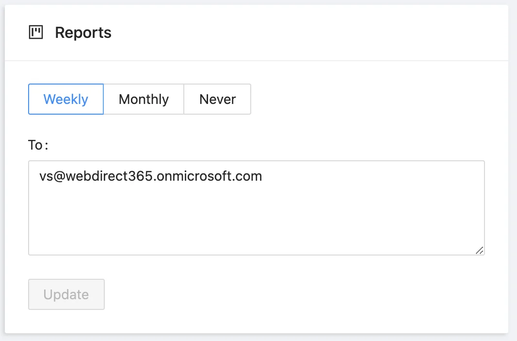 Screenshot of Microsoft 365 account backup settings with advanced options