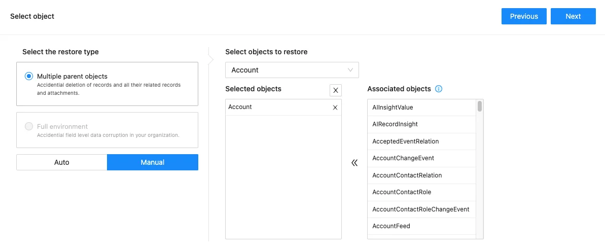 Smart object restore feature screenshot from Spin.AI Q2 2022 recap