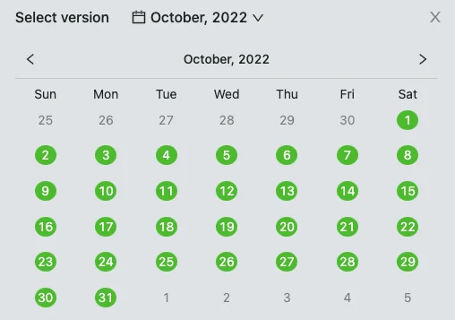 Version Control Overview | Spin.AI Spin.AI version control overview screenshot