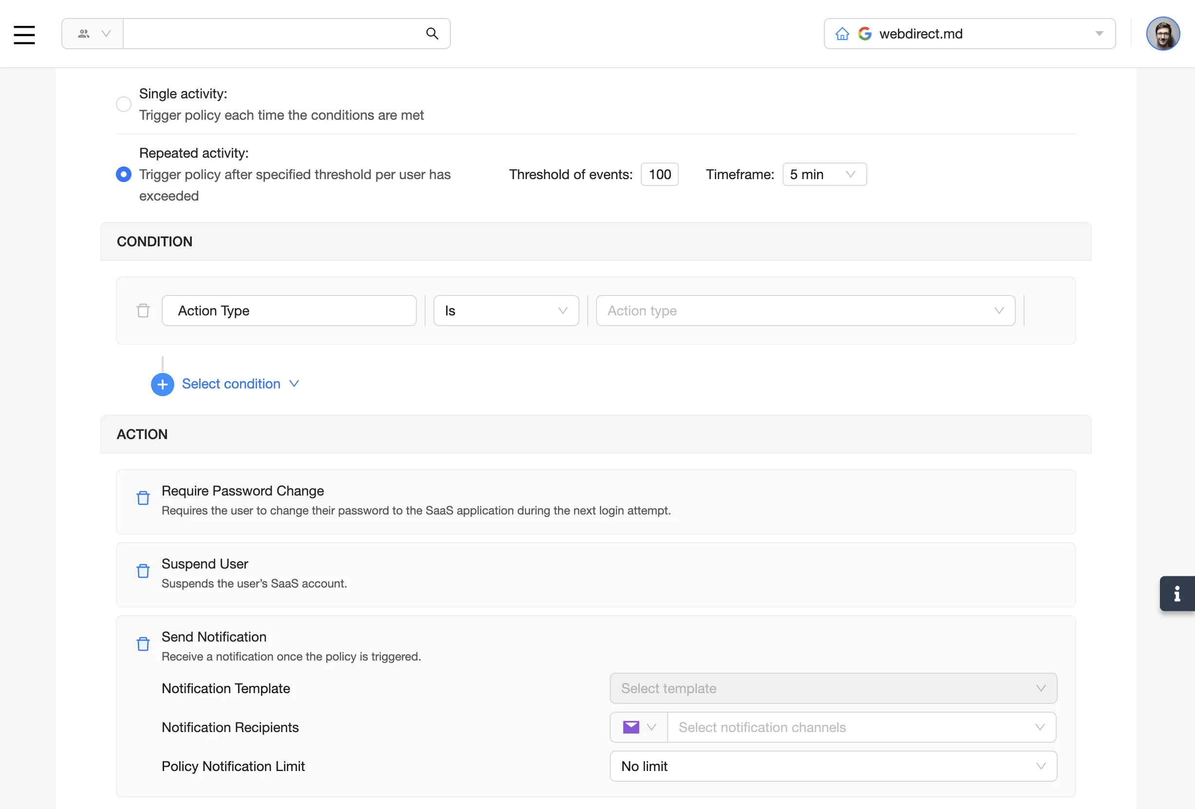 Spin.AI Q3 2024 product update dashboard screenshot