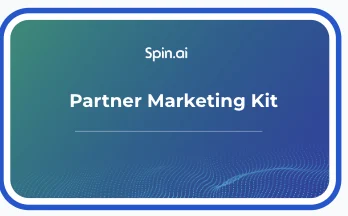 Spin.AI partner marketing kit dashboard screenshot
