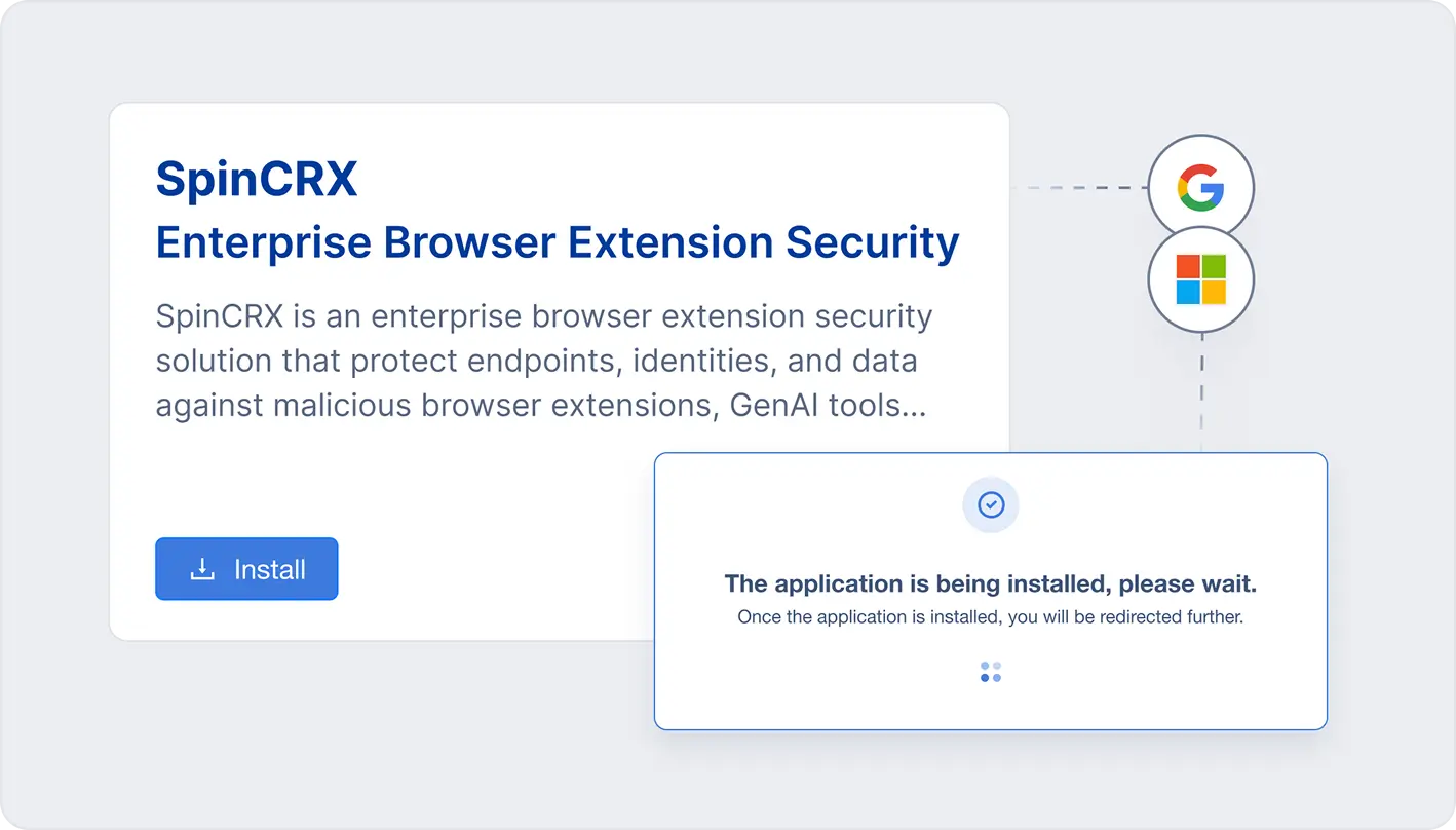 Enterprise Browser Security Automation | Spin.AI SpinCRX enterprise browser security automation