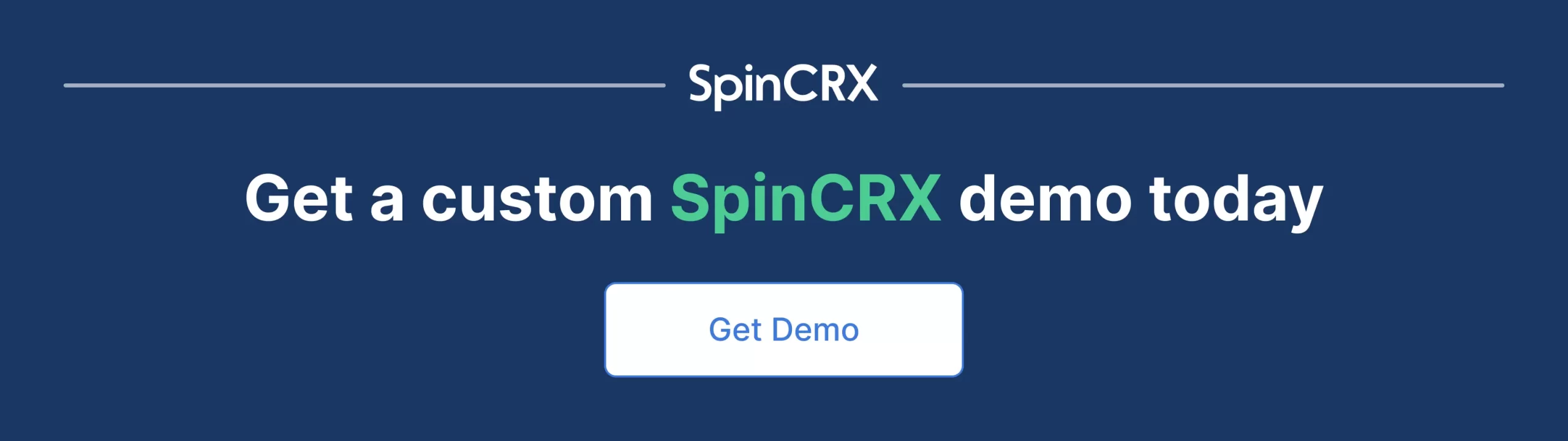 Blue CTA SpinCRX block