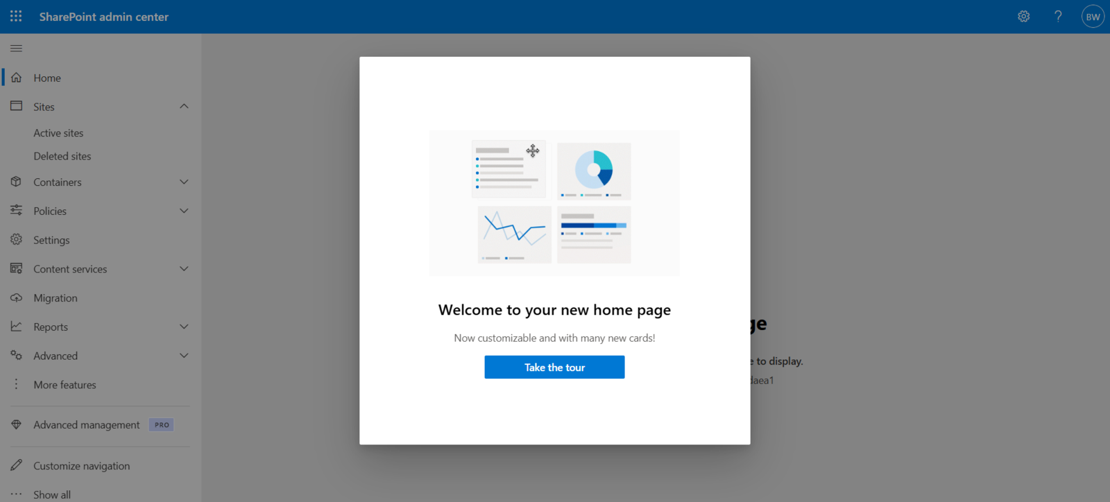 review your existing site collections