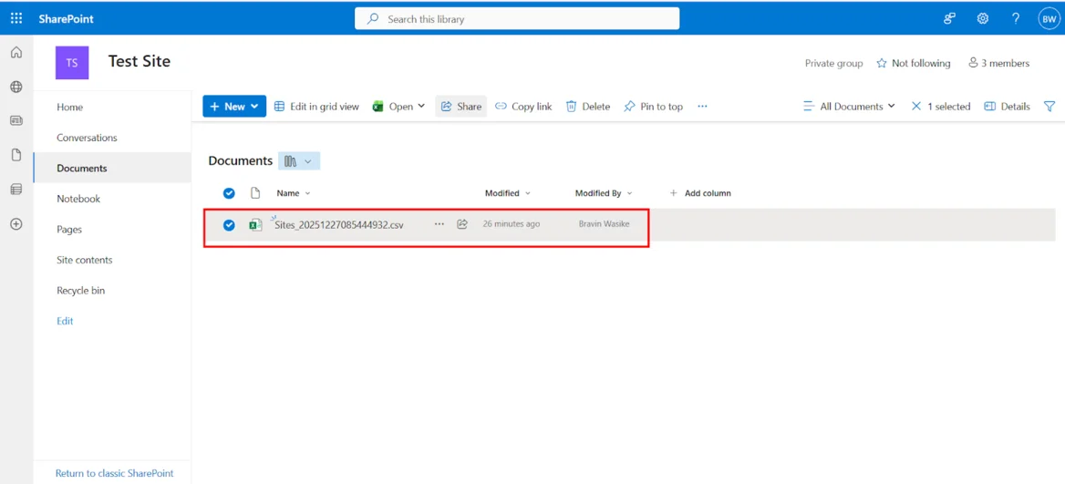 Add only the users or groups that need access to the shared document