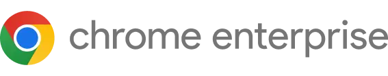 Chrome enterprise Google Chrome logo followed by the word Chrome in gray text.
