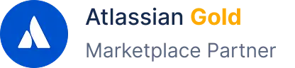 Atlassian Gold Partner Logo Atlassian Gold Partner brand logo